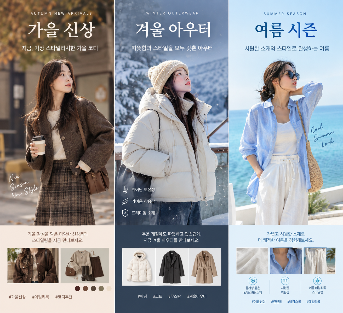 스타일 연출 예시